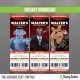 Muppets Birthday Ticket Invitations